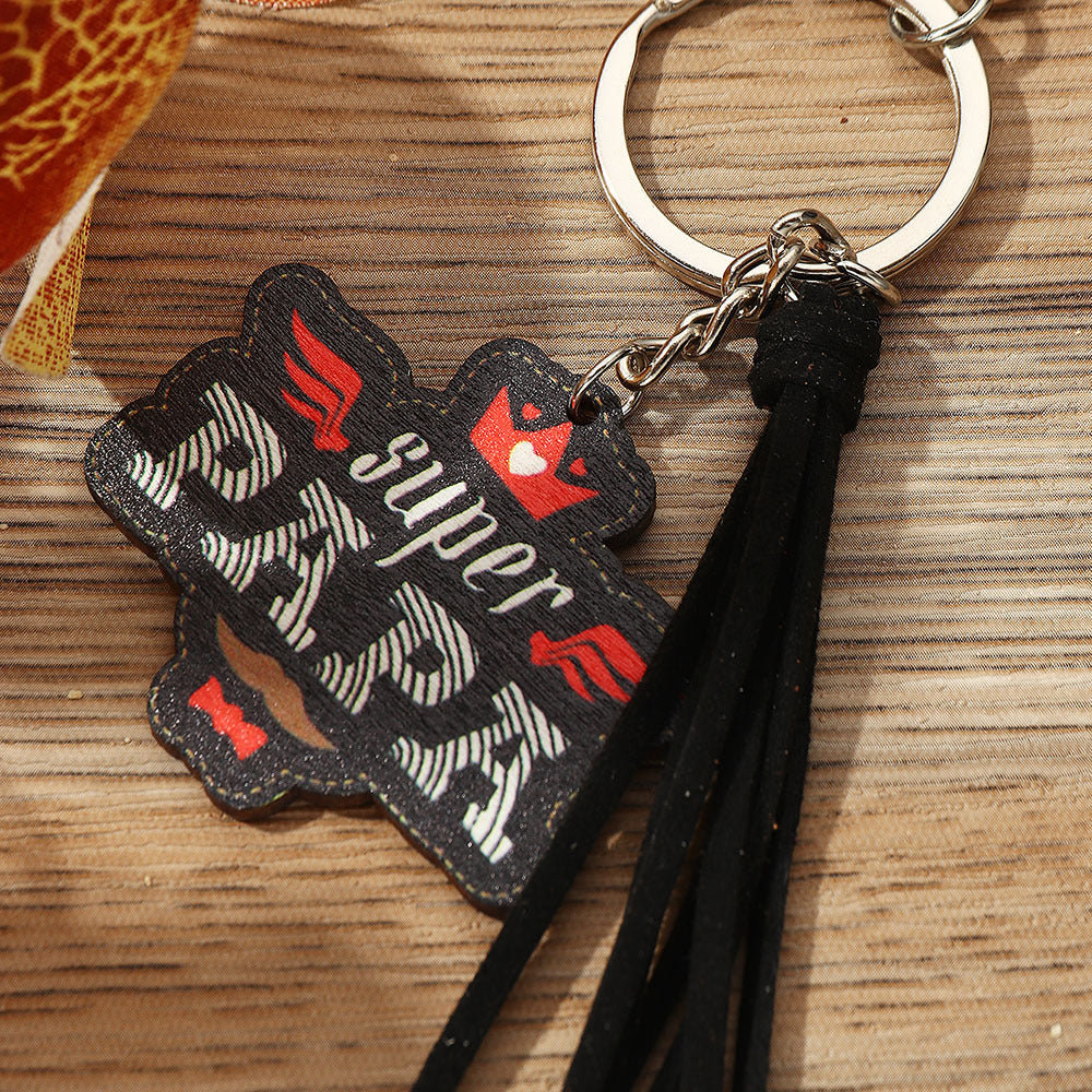 Wholesale Father's Day Mother's Day Metal Keychain